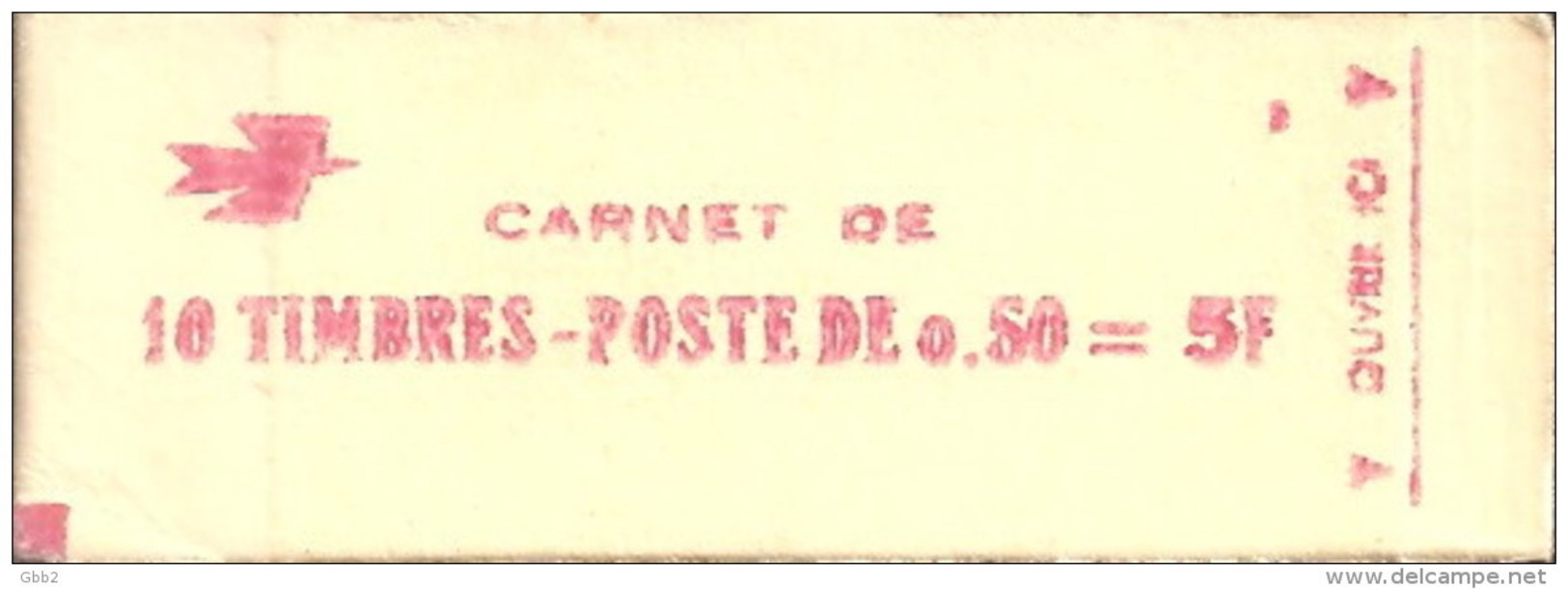 CARNET 1664-C 1 Marianne De Bequet "CAISSE D'EPARGNE POSTALE" Daté 5/12/70 Conf. 4 Fermé. Parfait état RARE. - Autres & Non Classés