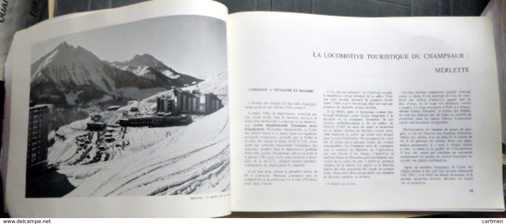 05 HAUTES ALPES CHAMPSAUR VALGAUDEMAR MUTATION D'UNE REGION 1971   QUEYRAS BRIANCONNAIS DURANCE 1901 - 1701-1800