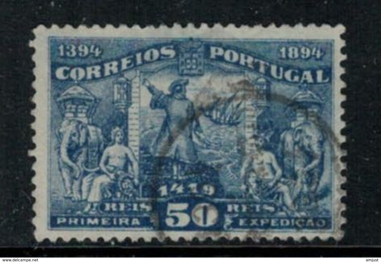 Portugal // 1894 //  50r Bleu - Oblitérés