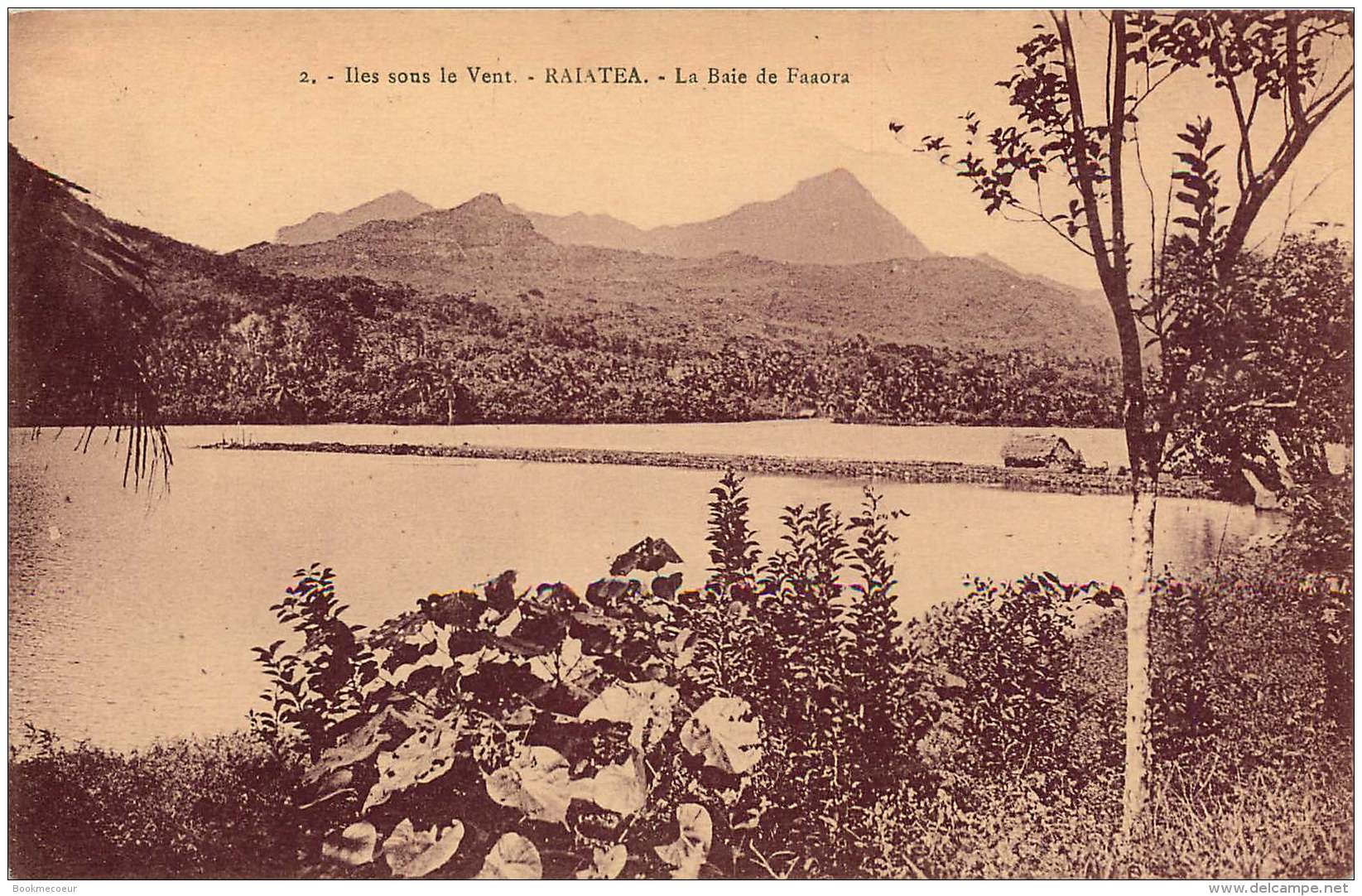 ILES SOUS LE VENT RAIATEA LA  BAIE DE FAAORA - Polynésie Française