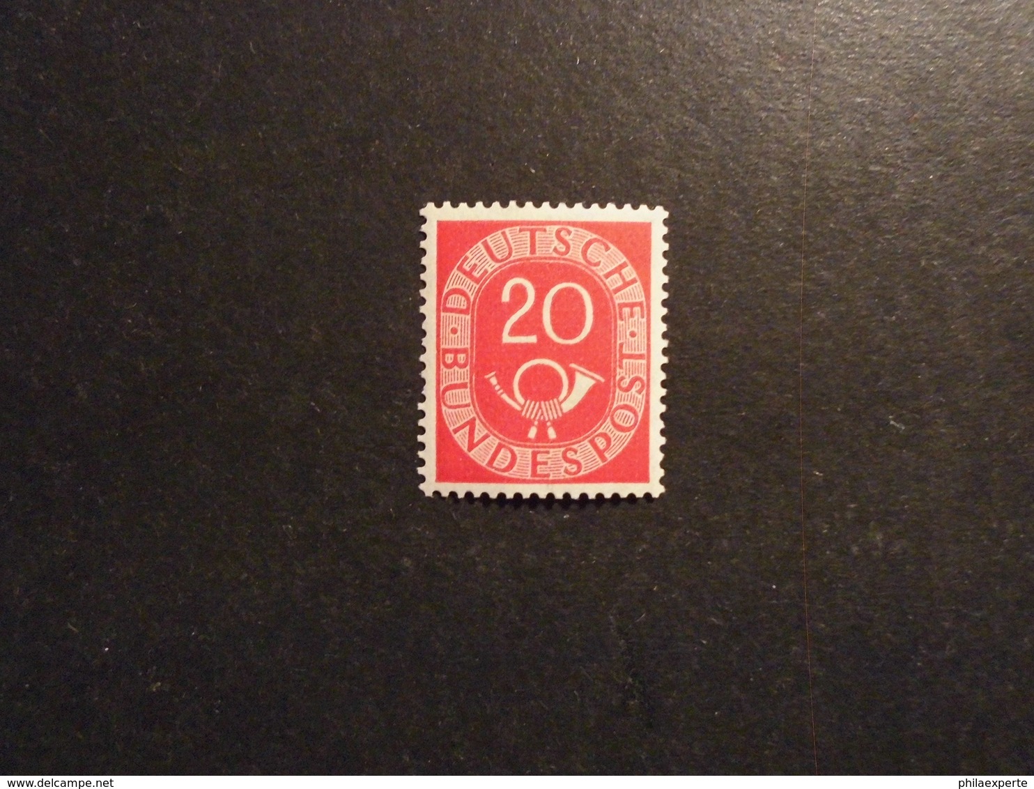 Bund Mi. 130 ** 20 Pfg. Posthorn - Ungebraucht