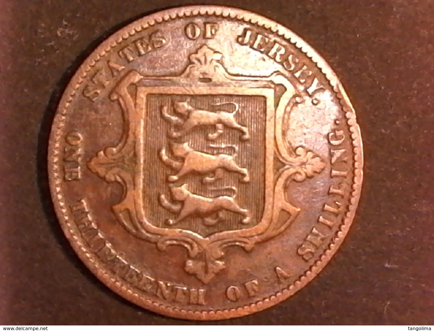1870 - 1/13ème De Shilling - Jersey - Jersey
