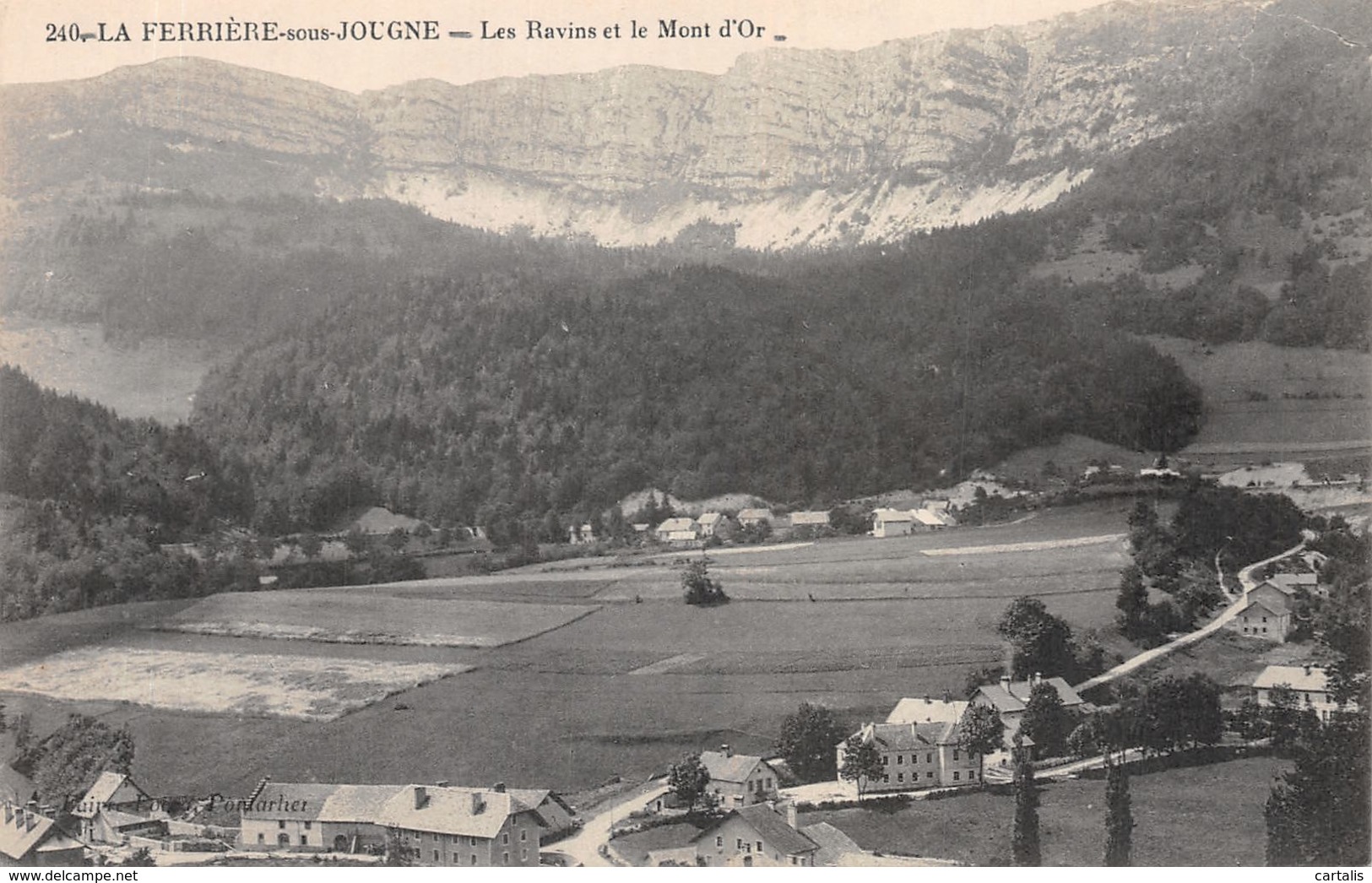 ET-SUISSE LA FERRIERE SOUS JOUGNE-N°C-4379-H/0397 - Other & Unclassified