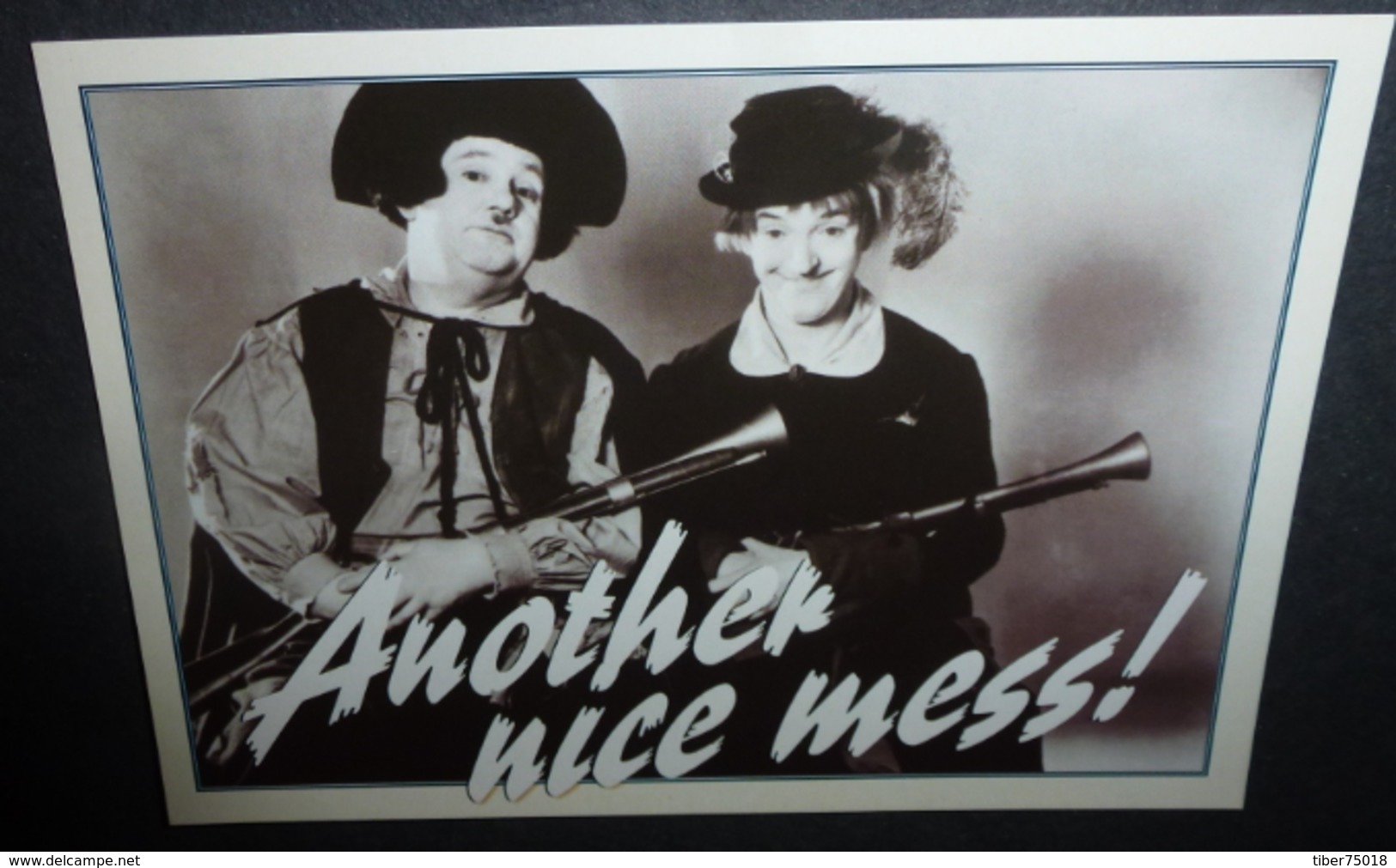 Carte Postale - Laurel Et Hardy (cinéma - Film) Another Nice Mess ! - Publicité