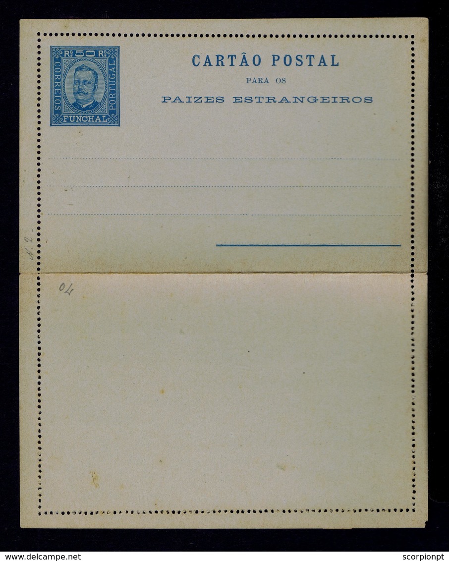 Portugal Postal Stationery Funchal Madeira IslaND Sp5474 - Funchal