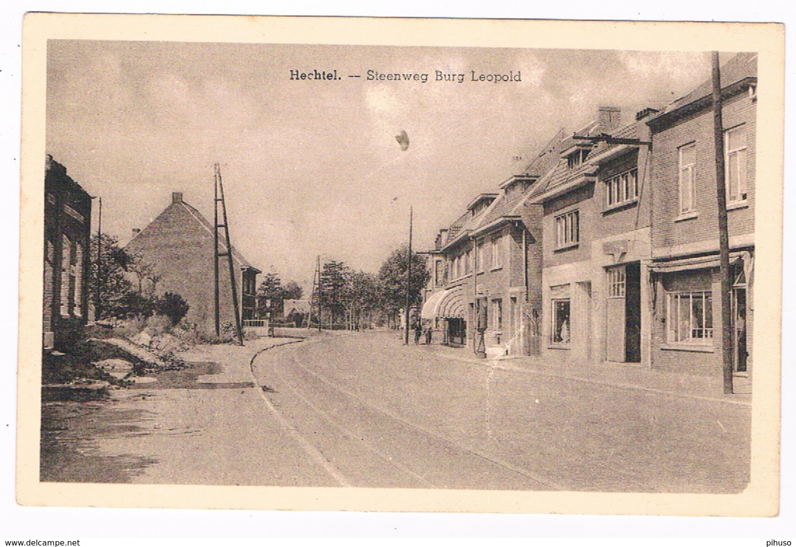 B-6852   HECHTEL : Steenweg Burg Leopold - Hechtel-Eksel