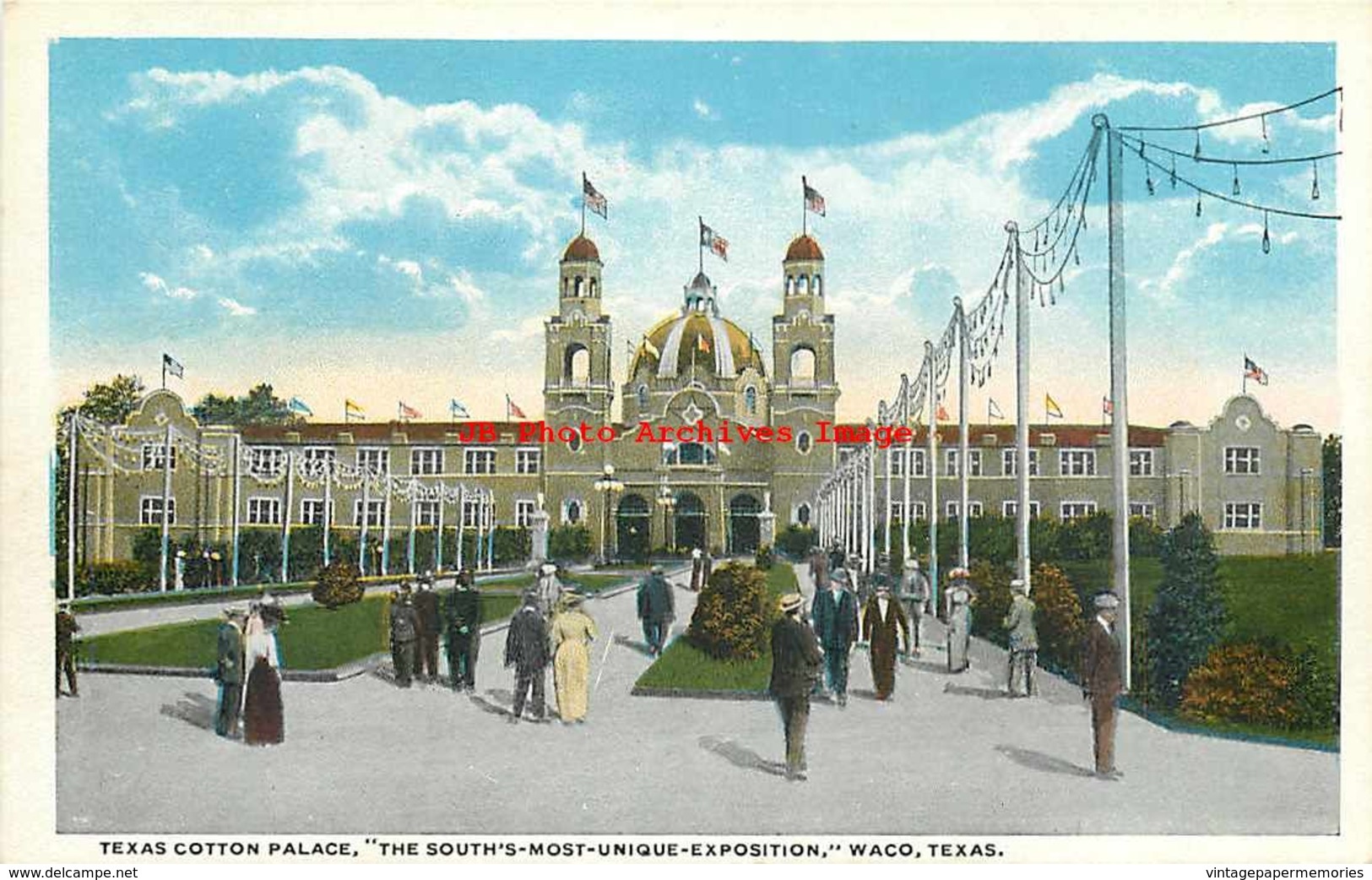 274605-Texas, Waco, Exposition, Cotton Palace, Curt Teich No R-49547 - Waco