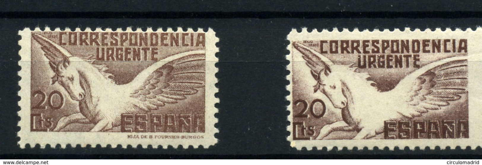 3796. España  Nº 832 Y 861. Pegaso . Año 1937-1938 - Nuevos