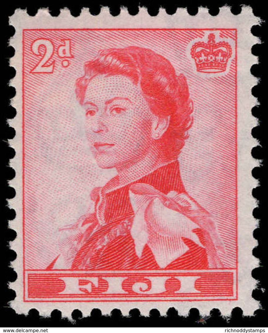 Fiji 1959-63 2d Rose-red Unmounted Mint. - Fiji (...-1970)