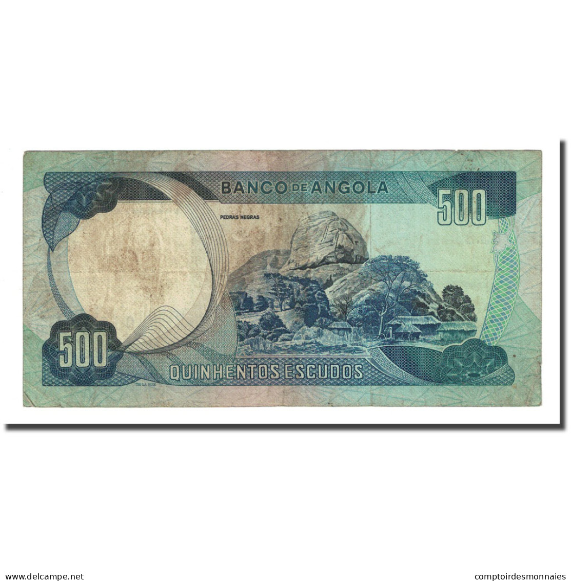 Billet, Angola, 500 Escudos, 1972-11-24, KM:102, TB - Angola