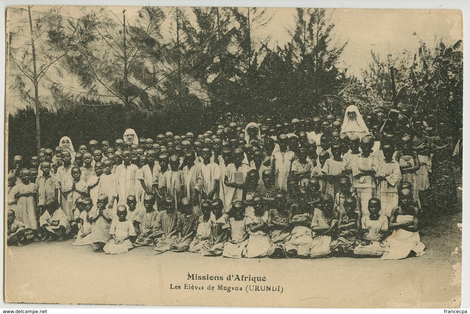 00130 - BURUNDI - Les Elèves De Mugana URUNDI - Burundi