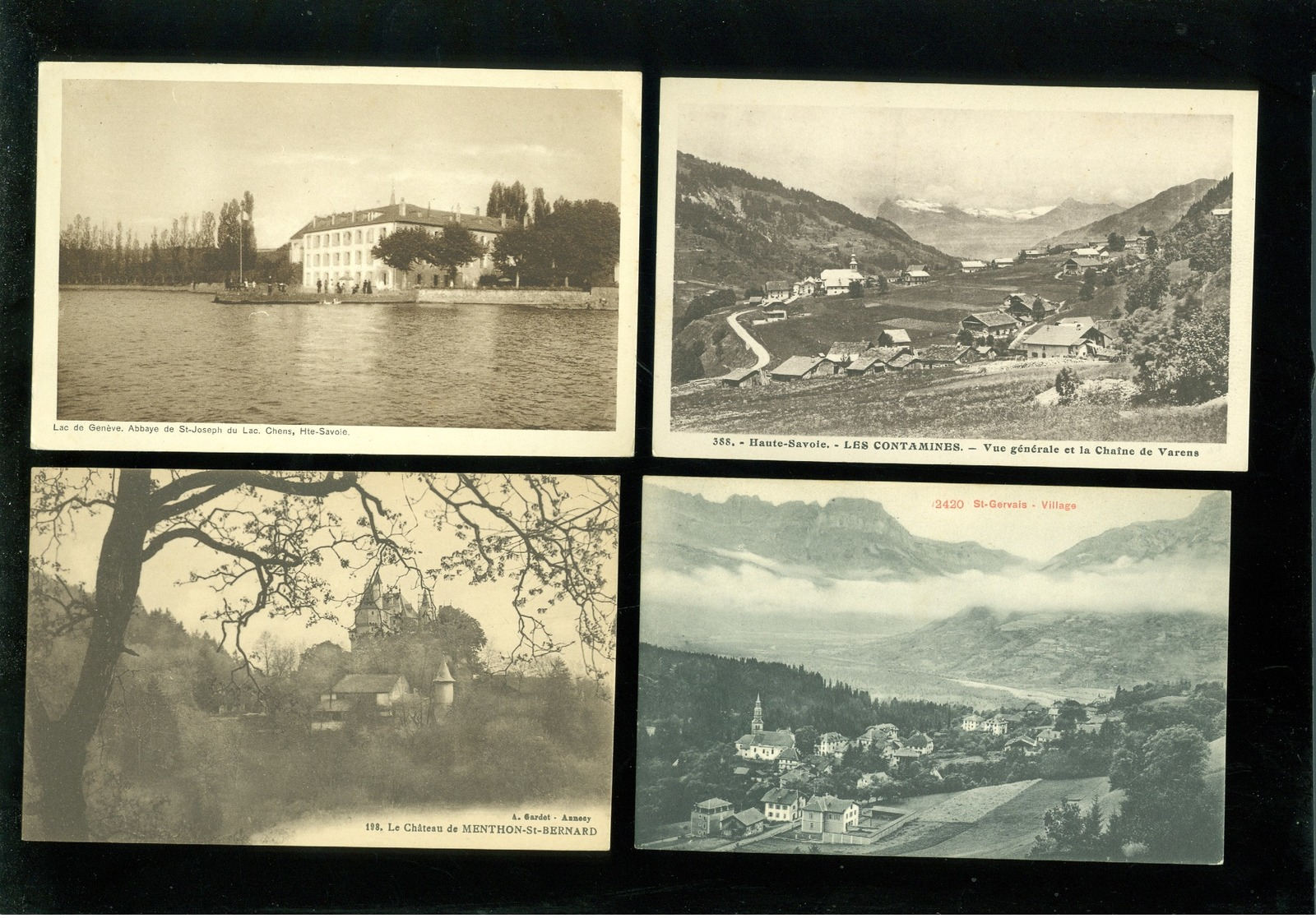 Beau lot de 60 cartes postales de France  Haute - Savoie  Mooi lot van 60 postkaarten van Frankrijk ( 74 ) - 60 scans