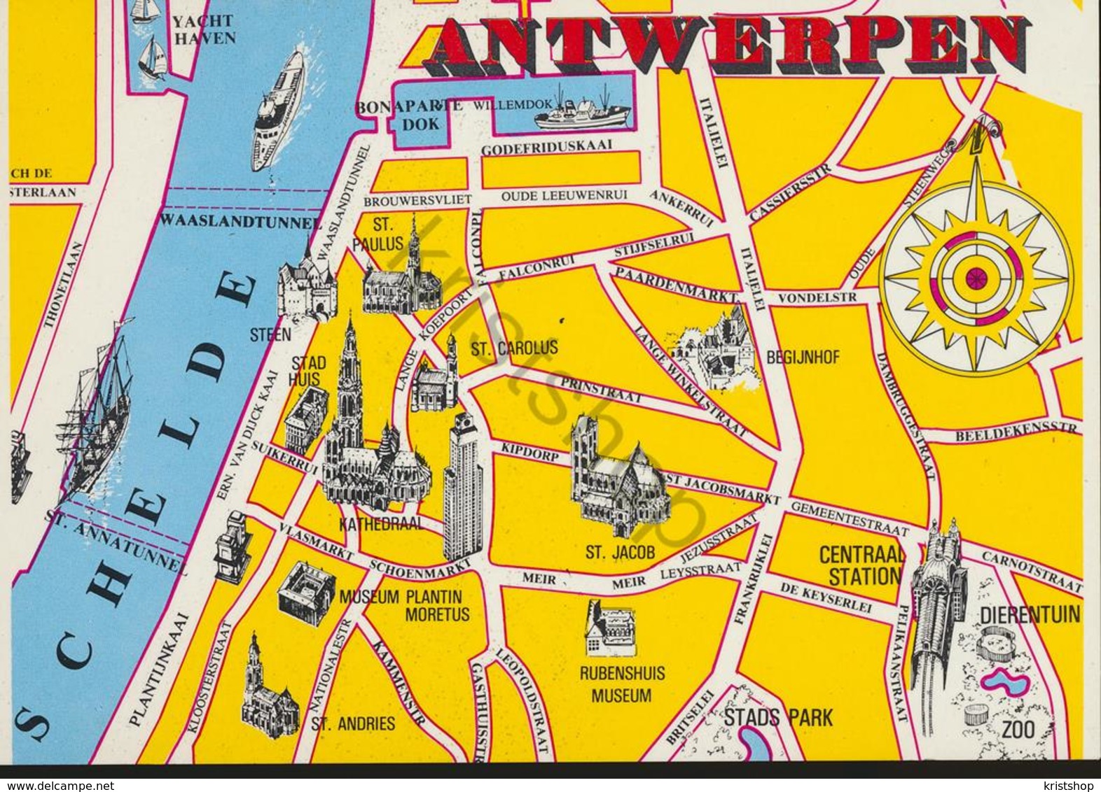 Antwerpen - TOPO [AA9-779 - Unused - Autres & Non Classés
