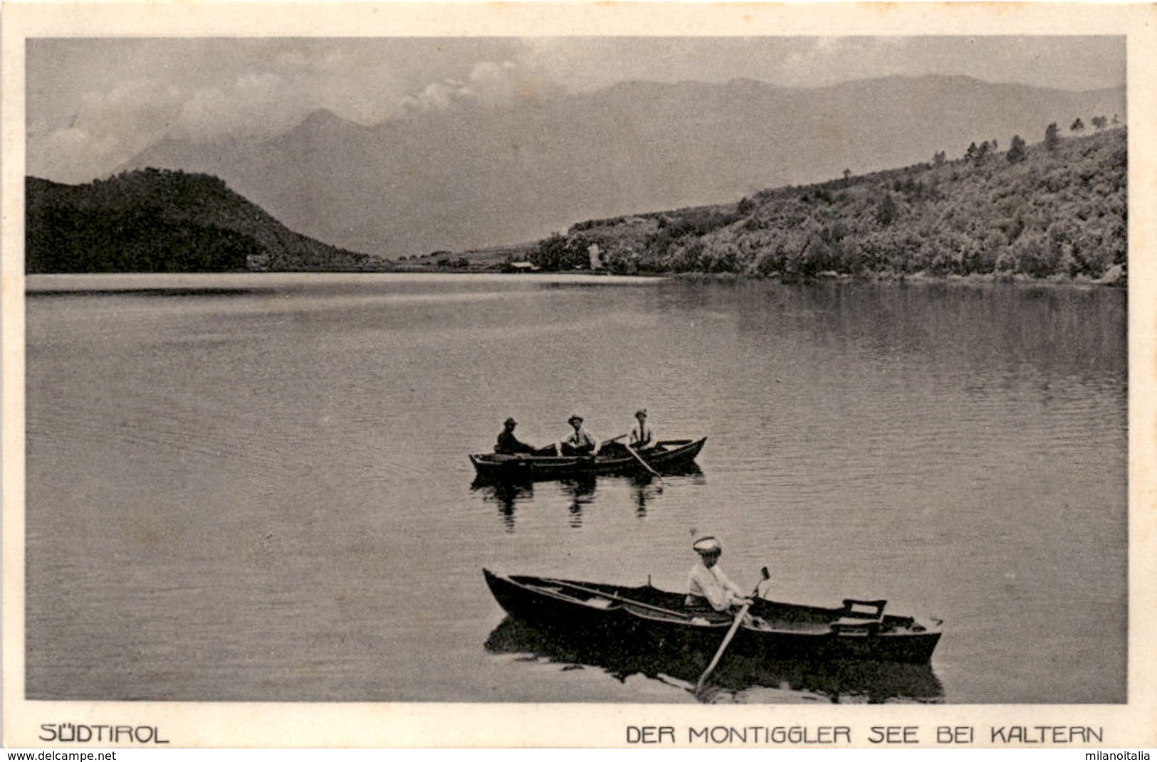 Südtirol - Der Montiggler See Bei Kaltern (505/45) * 2. 9. 1917 - Other & Unclassified