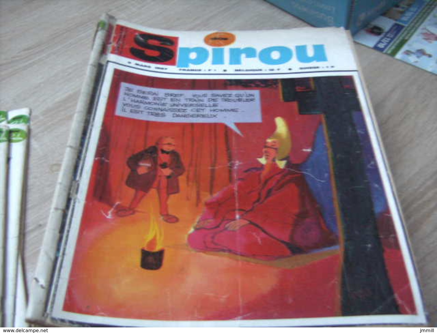 Mes Ref SP 1967 : Journal Spirou Année 1967  30ème Année Numéro 1508 - Spirou Magazine