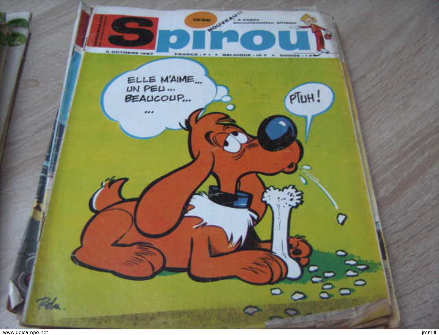 Mes Ref SP 1967 : Journal Spirou Année 1967  30ème Année Numéro 1538 - Spirou Magazine