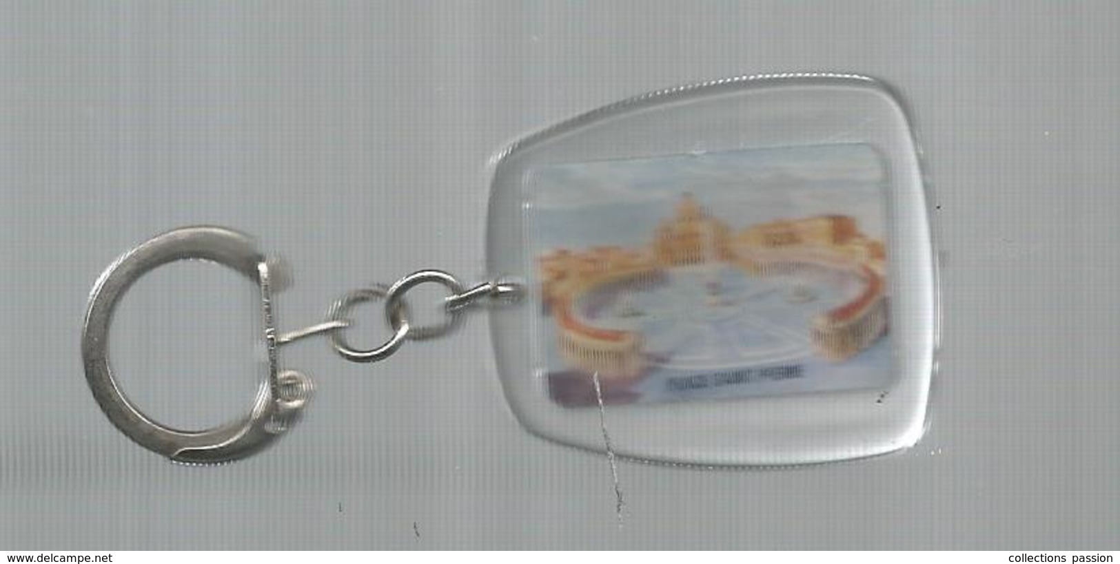 Porte Clefs, Clés, SAN PELLEGRINO ,apéritif Sans Alcool ,bitter , Place Saint Pierre ,VATICAN  , 2 Scans , Frais 1.95 E - Porte-clefs