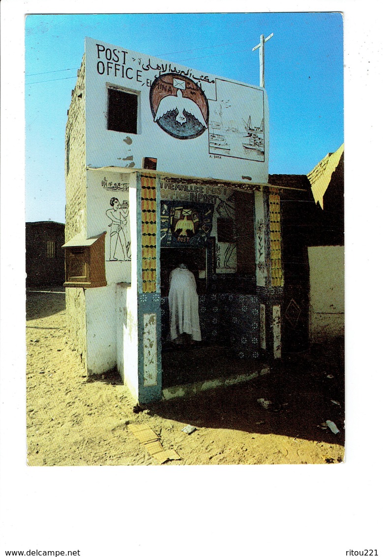 Cpm - Egypte > Hurghada - Red Sea HYDROTEC DIVING CENTER Post Office - Poste Courrier Oiseau Dessin Mural - Hurgada