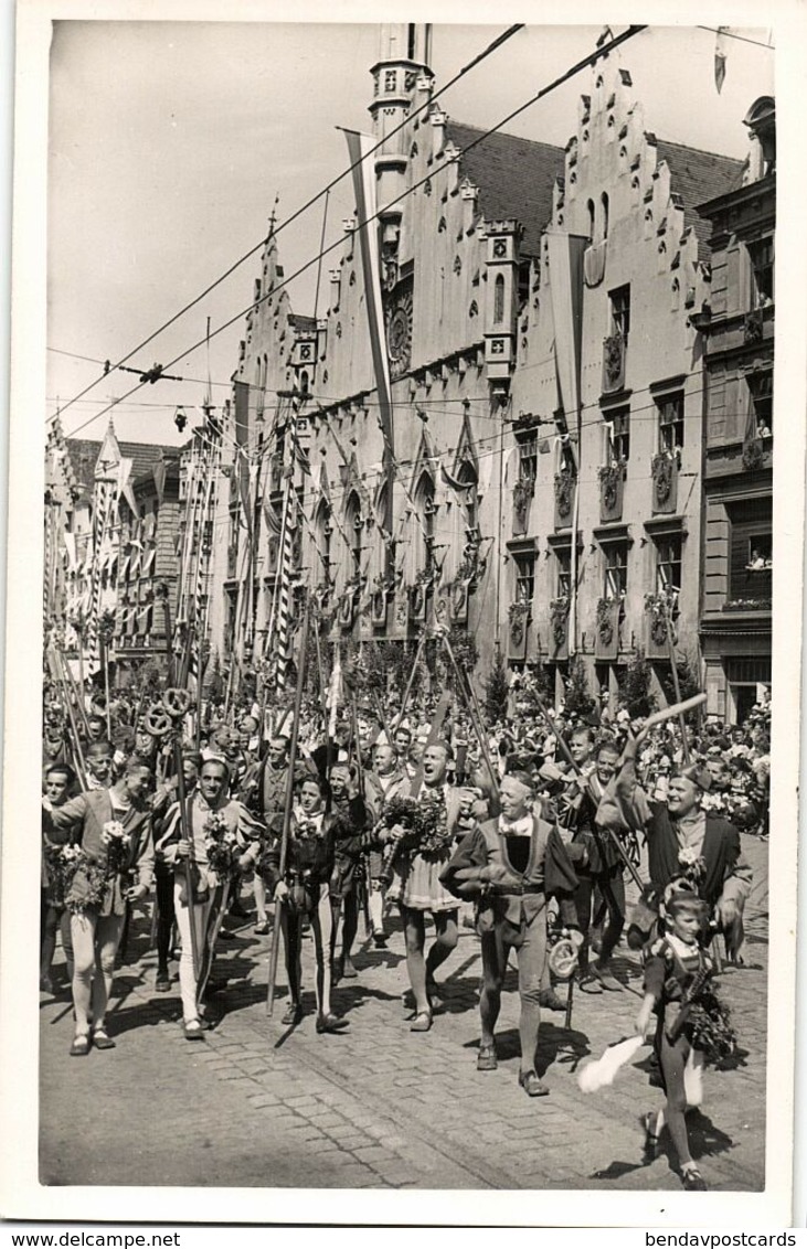 LANDSHUT, Landshuter Fürstenhochzeit (1950) Foto-Studio Hans Wagner AK - Landshut