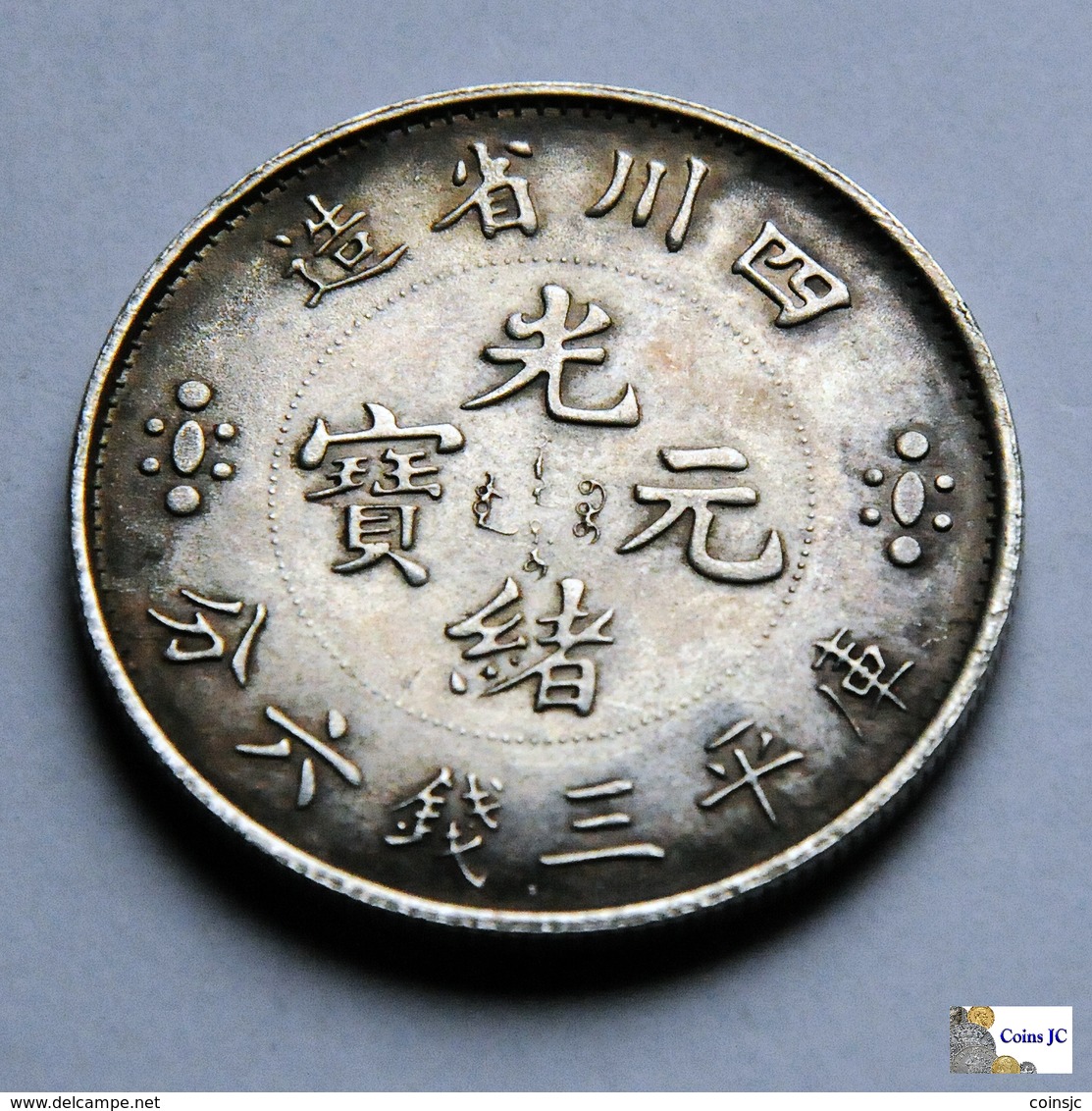 China - Yunnan Province - 50 Cents - 1908 - FALSE - Imitationen, Nachahmungen