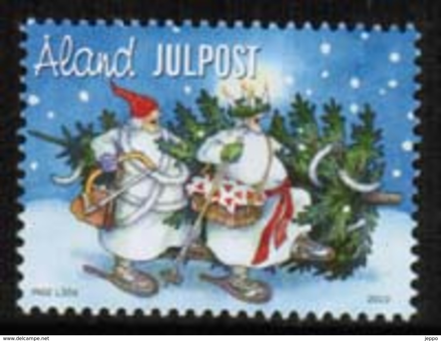 2010 Aland, Christmas Stamp MNH **. - Noël