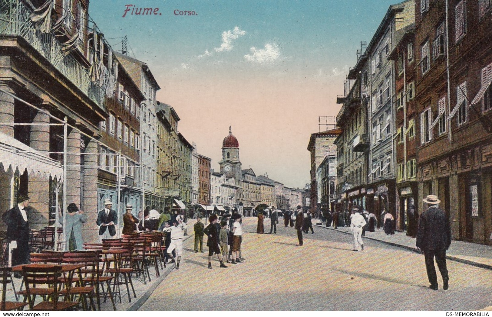 Fiume Rijeka - Corso 1912 - Croazia