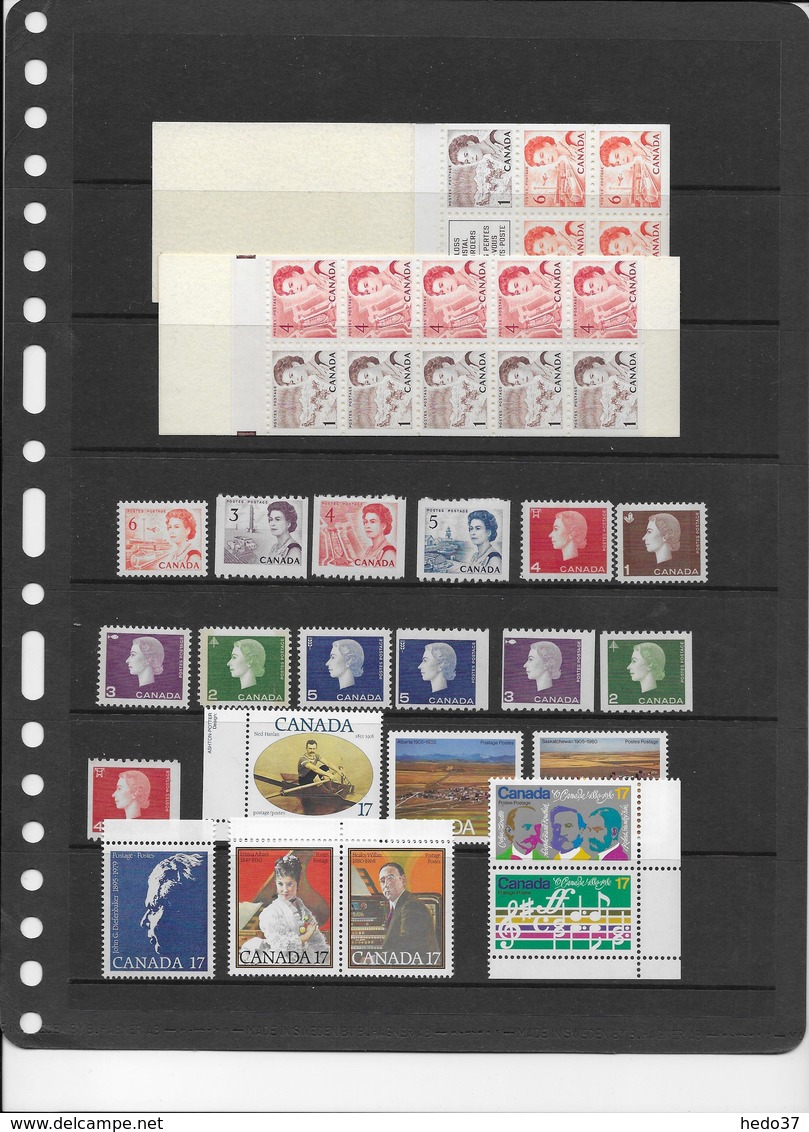 Canada - Ensemble De Timbres Neufs ** Sans Charnière - TB - Collections