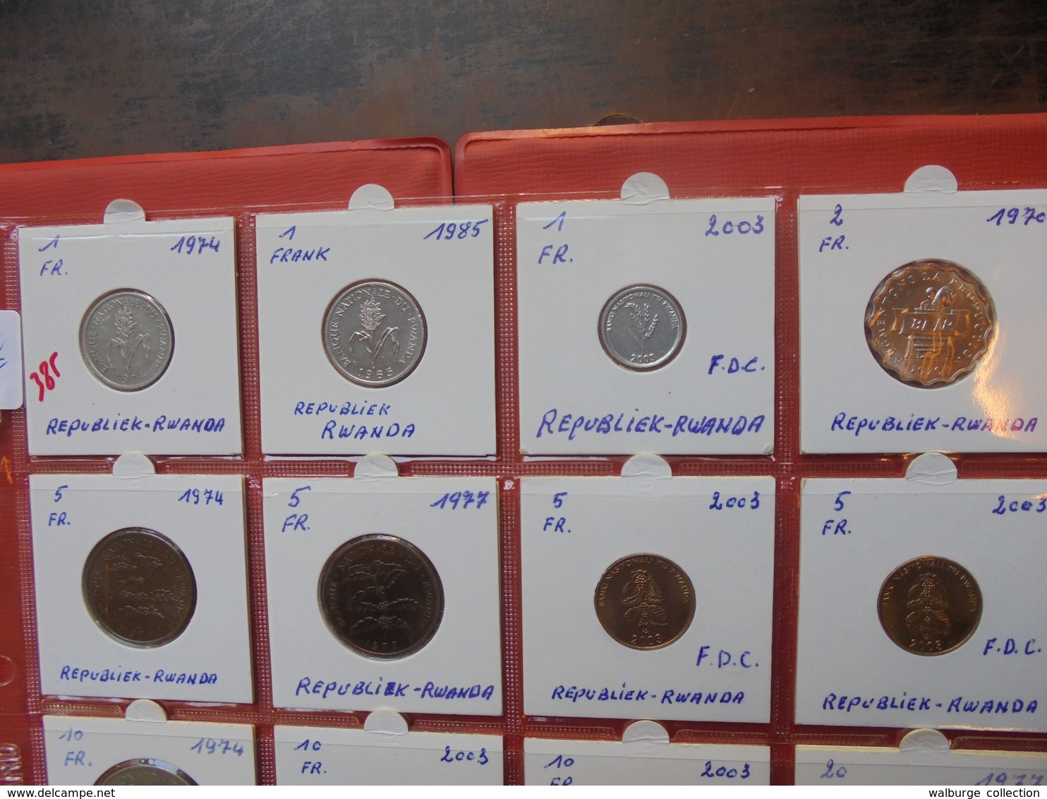 RWANDA LOT 18 MONNAIES DE QUALITE ! - Lots & Kiloware - Coins