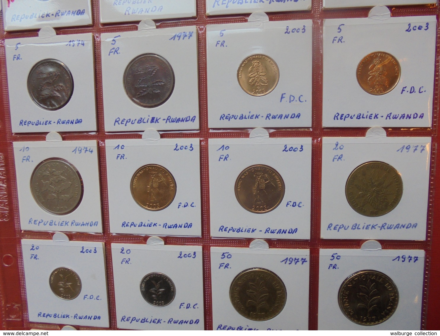 RWANDA LOT 18 MONNAIES DE QUALITE ! - Lots & Kiloware - Coins