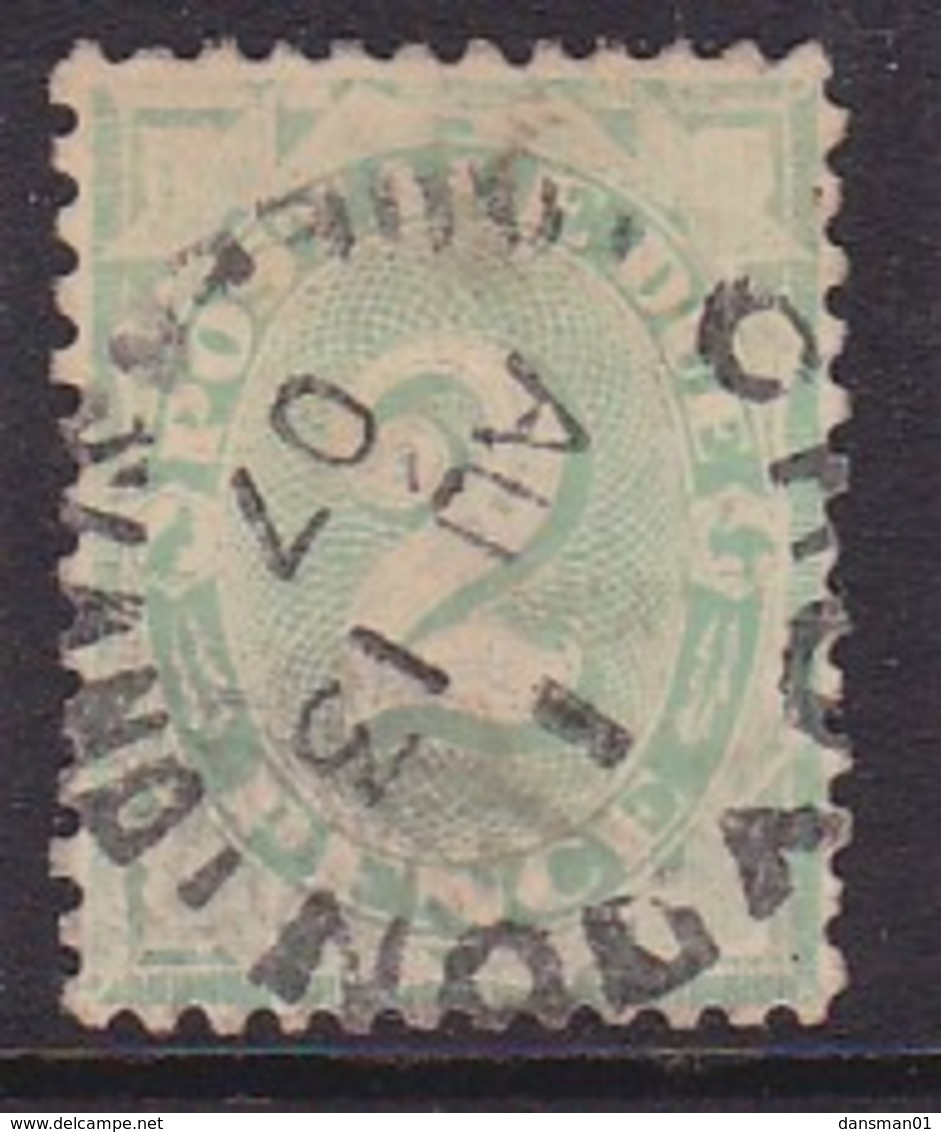 Australia 1906 Postage Due P. 11.5  SG D47w Used Inverted Wmk - Impuestos