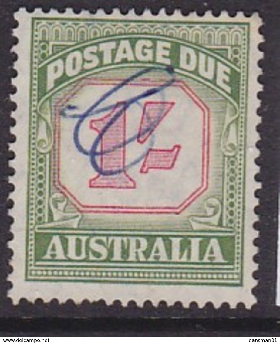 Australia 1946-57 Postage Due P. 14.5x14  SG D129a Used - Port Dû (Taxe)