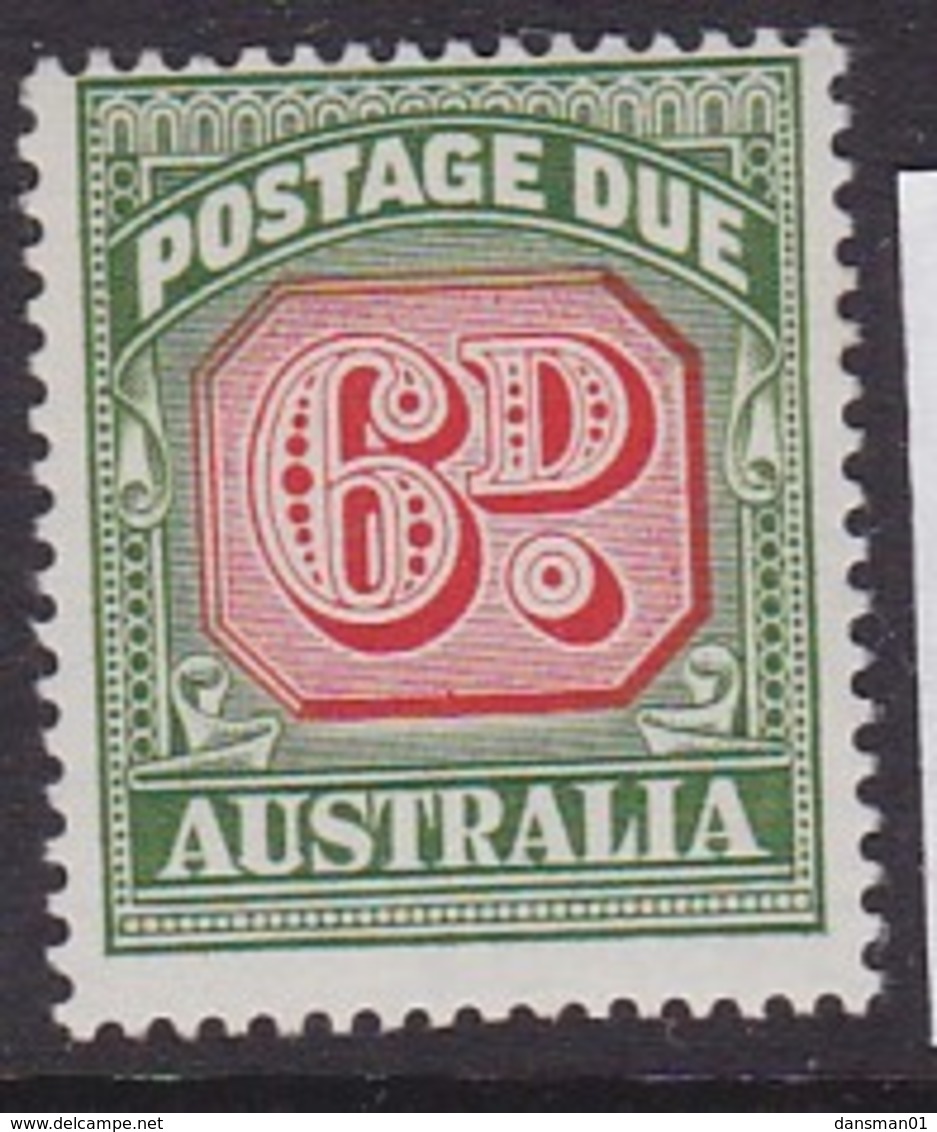 Australia 1958-60 Postage Due P. 14.5x14  SG D137 Mint Hinged - Impuestos