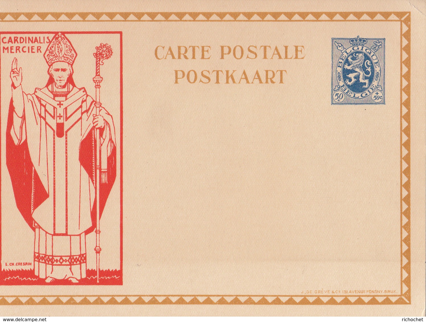 Belgique Illustrée Cardinal Mercier N° 17 Série  De 6 Cartes ** - Illustrated Postcards (1971-2014) [BK]