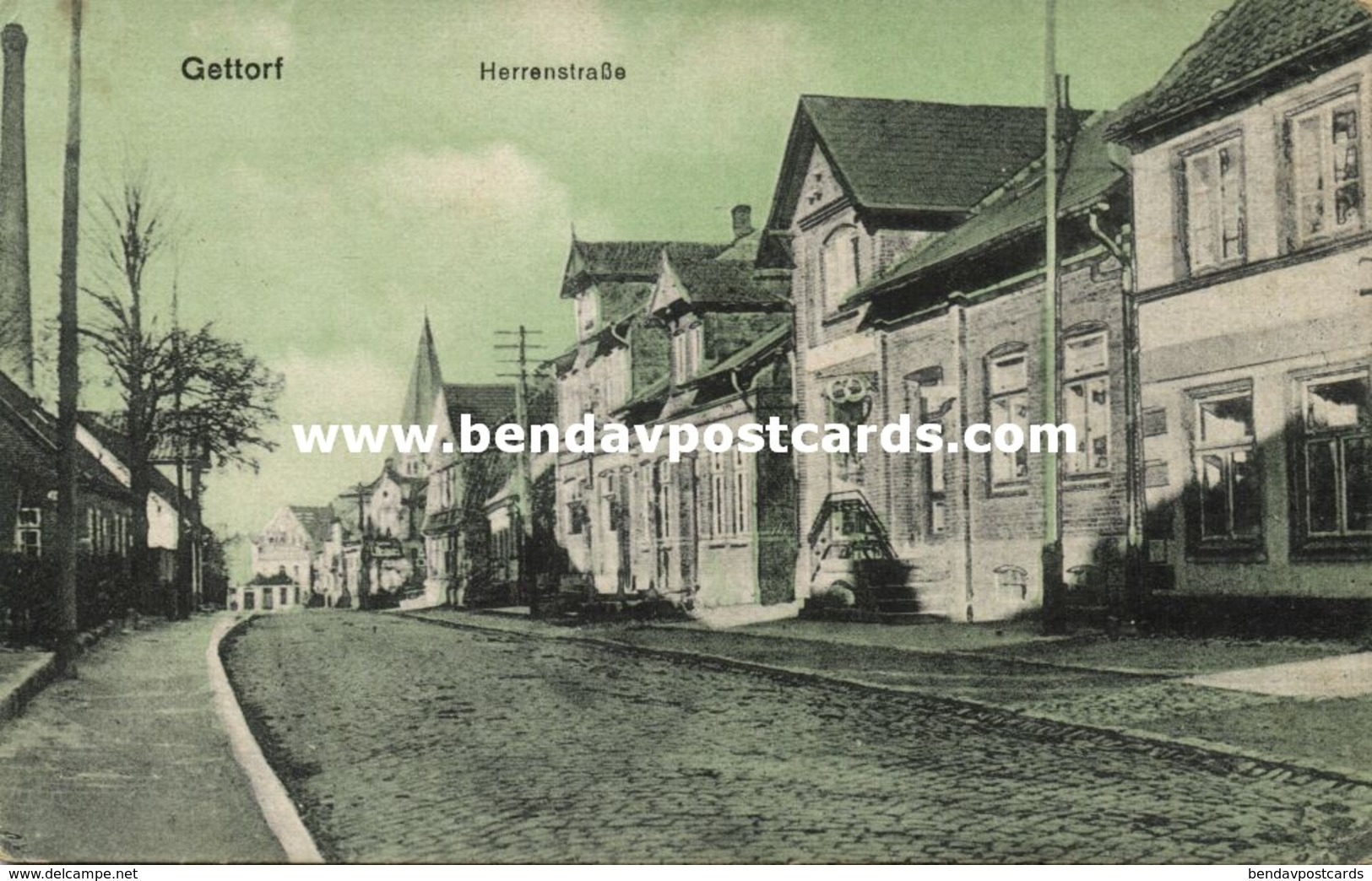 GETTORF, Herrenstrasse (1910s) AK - Gettorf