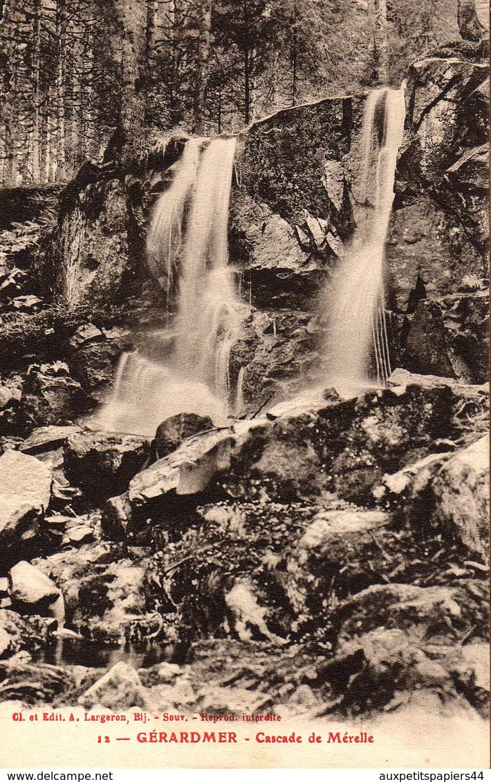 Lot de 12 CPA Gérardmer - Tunnel sur la route de la Schlucht à Munster, Cascades, Ponts, Saut des Cuves, Lac