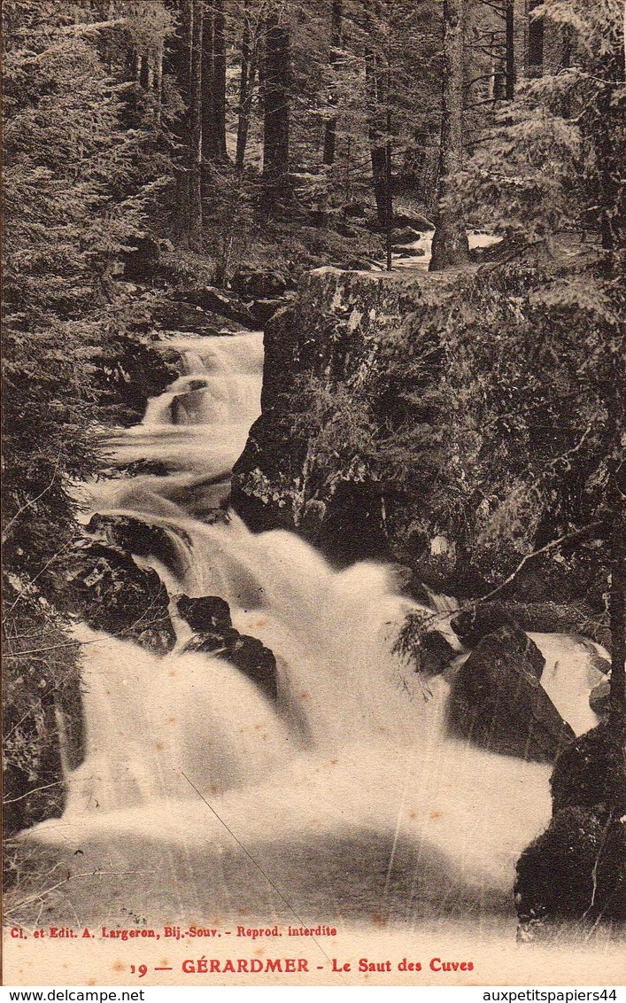 Lot de 12 CPA Gérardmer - Tunnel sur la route de la Schlucht à Munster, Cascades, Ponts, Saut des Cuves, Lac