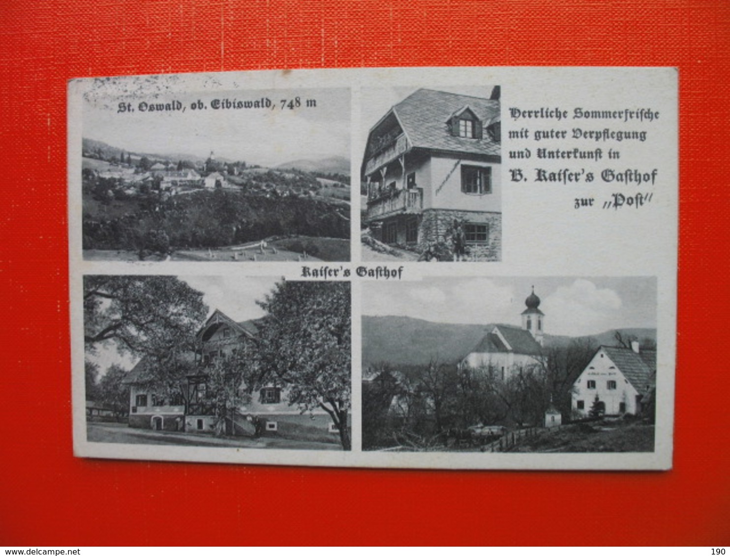 St.Oswald Ob Eibiswald.Kaiser"s Gasthof - Eibiswald