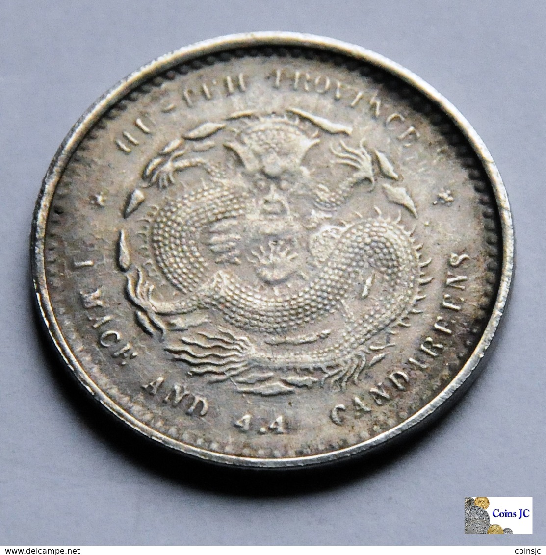 China - Hupeh   Province - 20 Cents - 1909/1911 - FALSE - Valse Munten