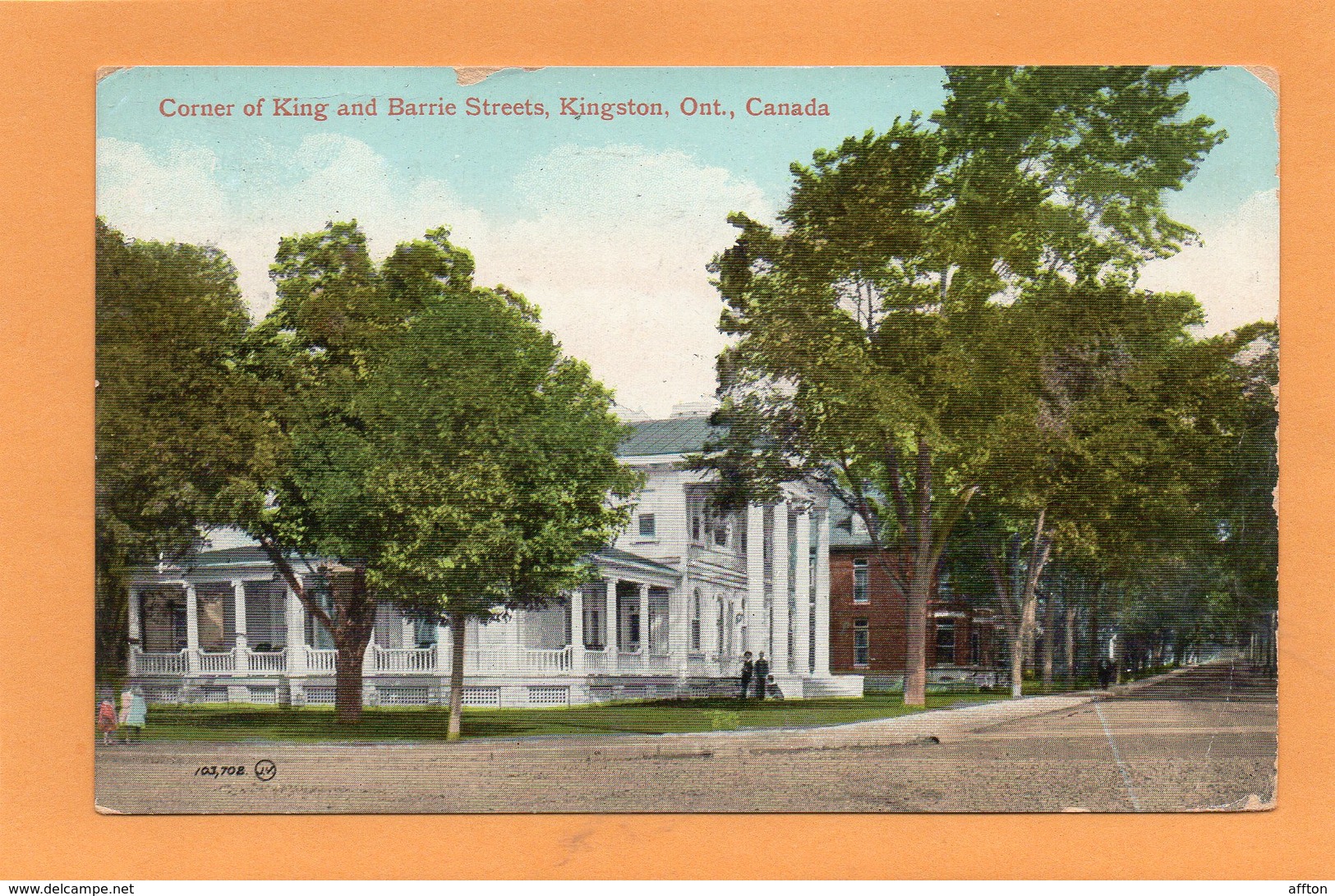 Kingston Ontario 19111 Postcard Nice Stamp Usage - Kingston