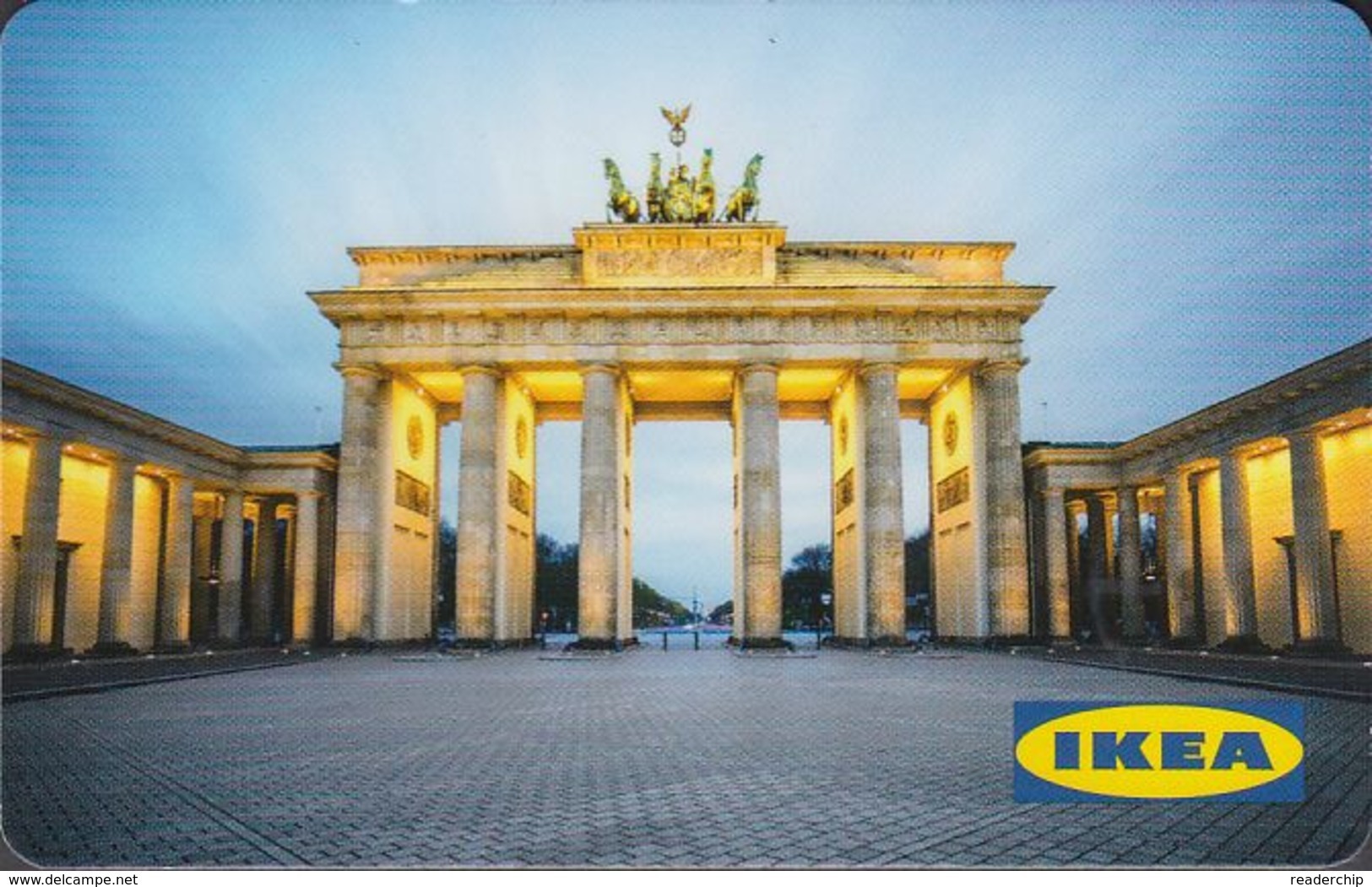 GERMANY Gift-card  IKEA - Berlin - Brandenburger Tor - Gift Cards