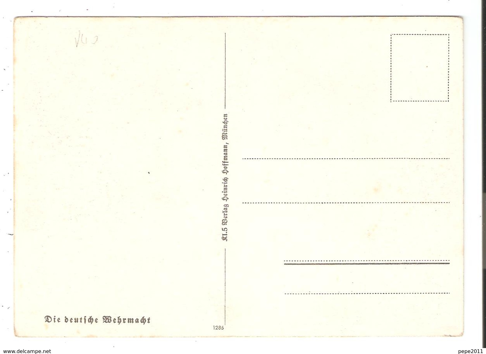 CPA 1940 IIIe Reich - Gottfried Klein Carte De Propagande Die Deutsche Wehrmacht Soldats Allemands Sous L'aigle Impérial - Lettres & Documents