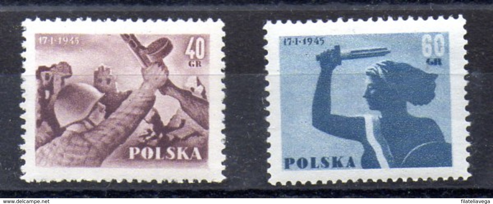 Serie De Polonia N ºYvert 792/93 (**) - Ungebraucht