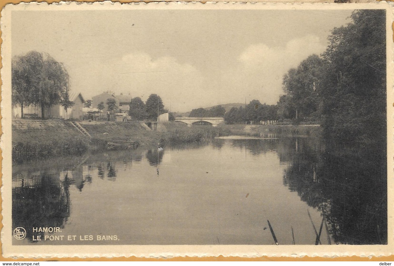 Op 372: Nels HAMOIR Le Pont Et Les Bains > Verviers - Hamoir