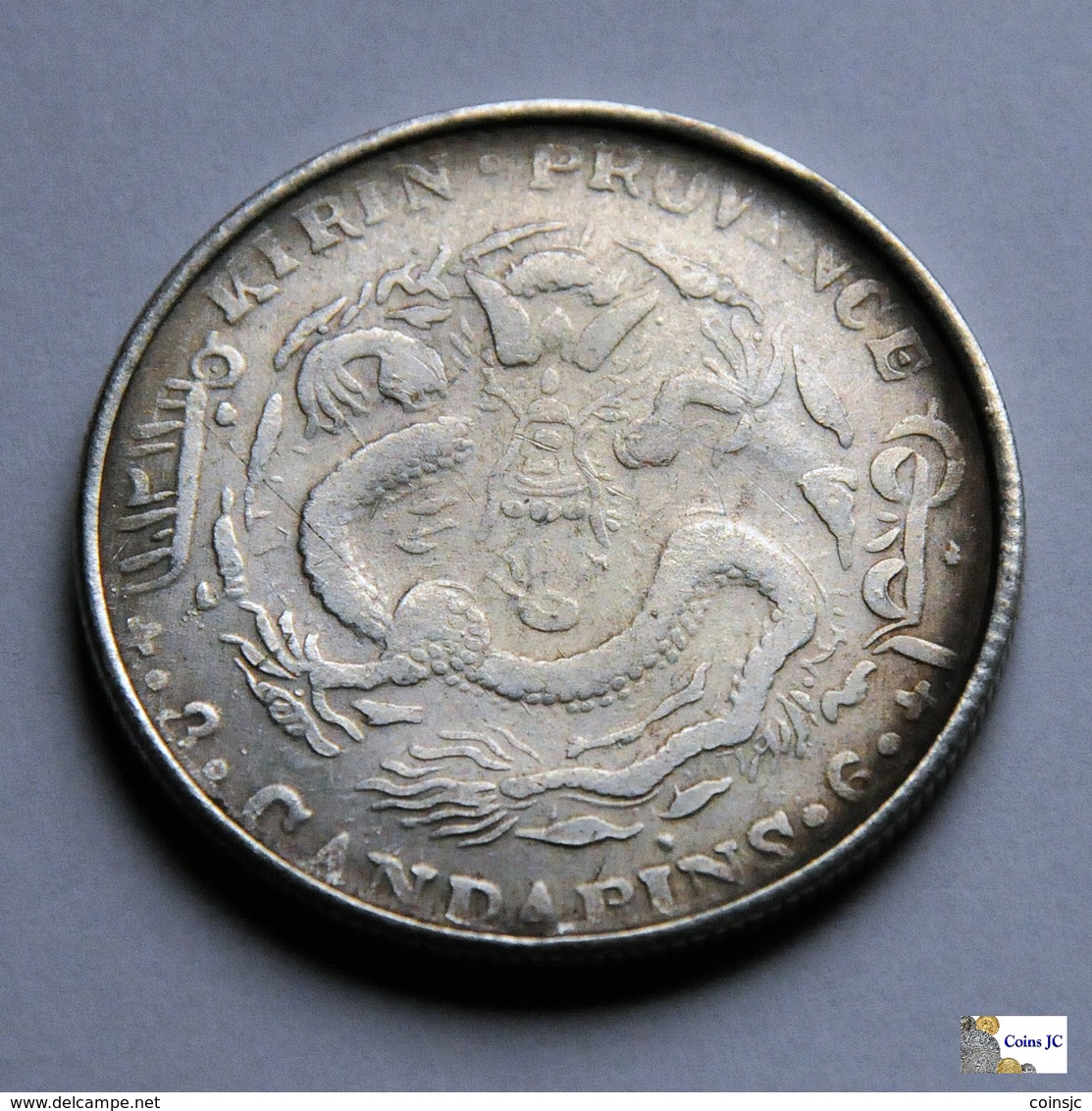 China - Kirin  Province - 50 Cents - 1908 - FALSE - Monedas Falsas