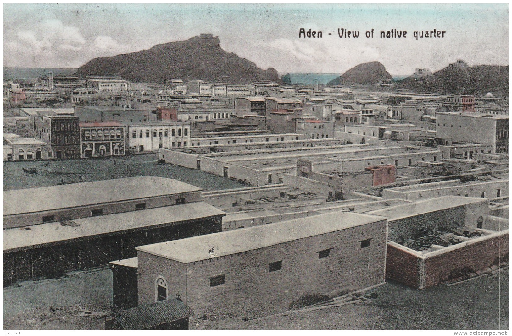 ADEN - View Of Native Quarter - - Yemen