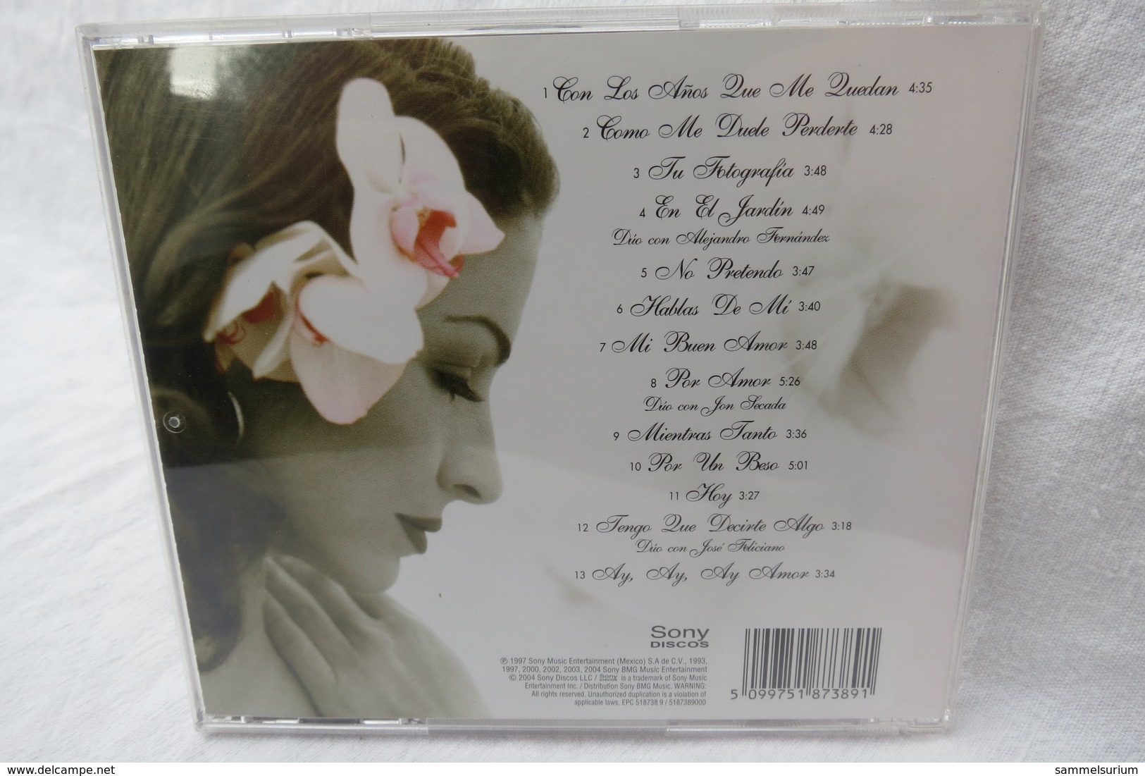 CD "Gloria Estefan" Amor Y Suerte, The Spanish Love Songs - Sonstige - Spanische Musik