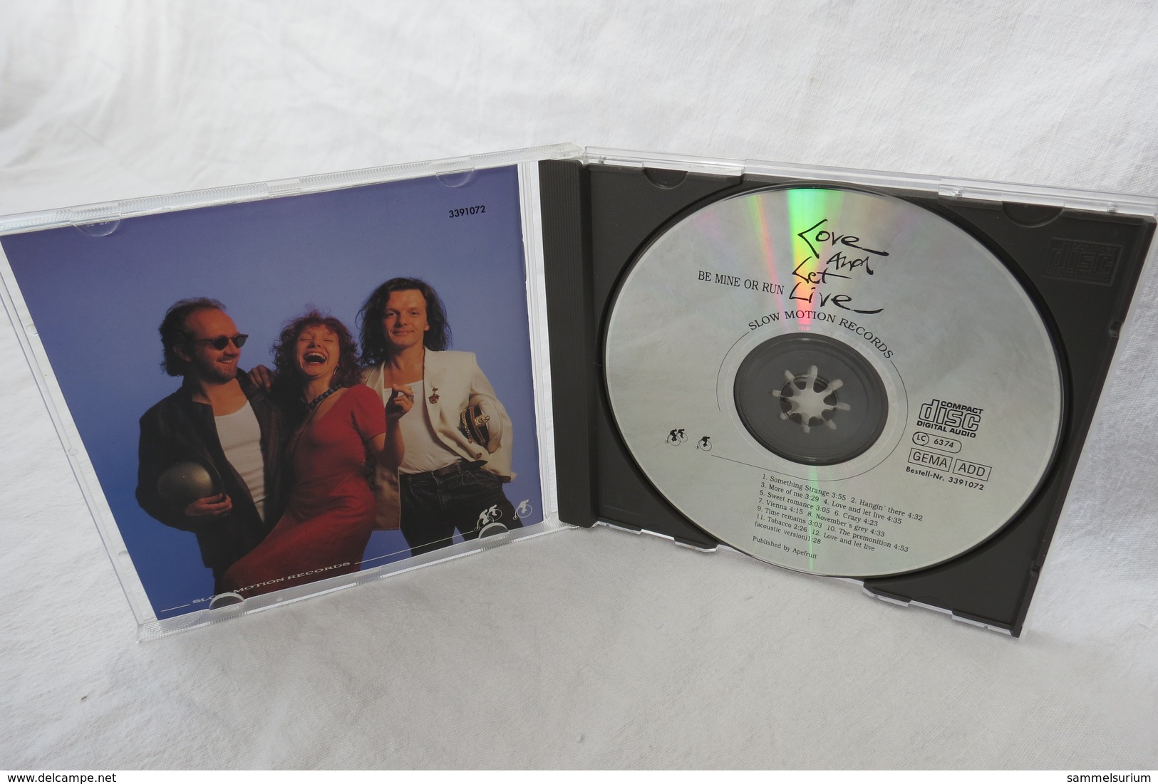 CD "Be Mine Or Run" Love And Let Live - Disco, Pop