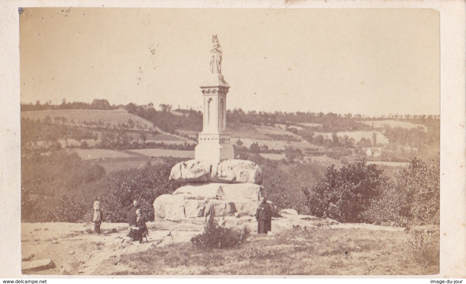 Photo Cdv  Sainte Marie De La Pierre Qui Vire  PRIX FIXE - Anciennes (Av. 1900)