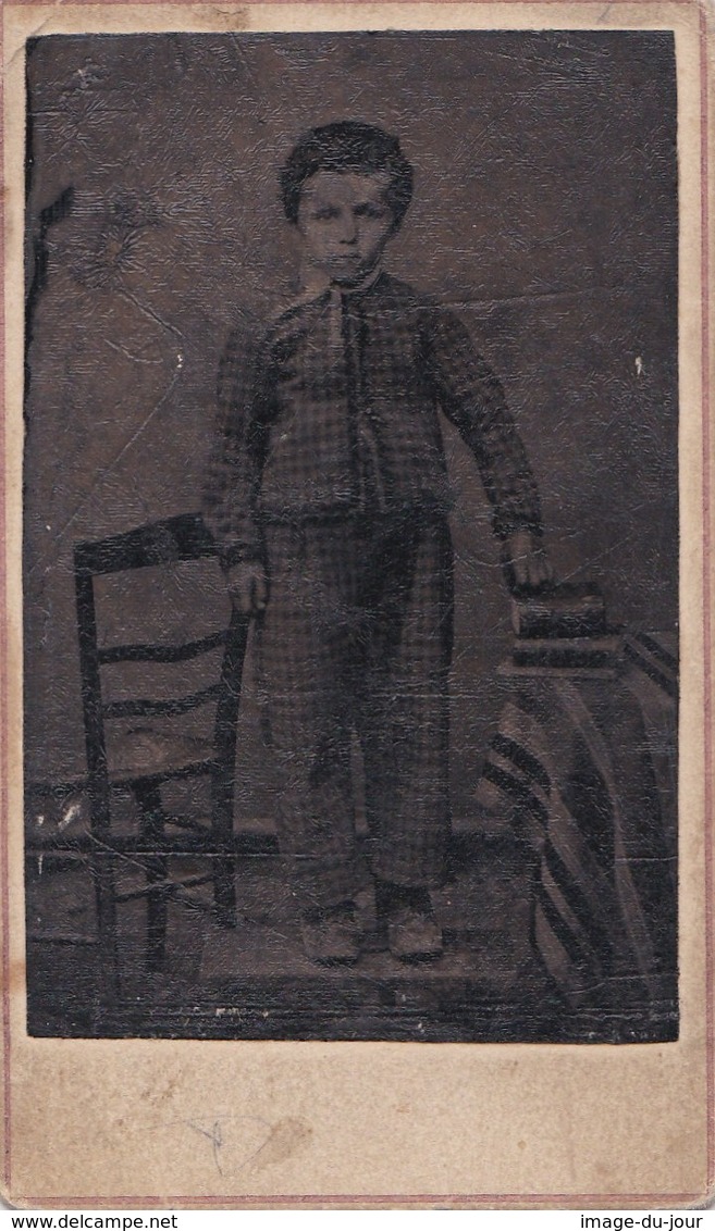 Photo Cdv  Panotype Pannotype ( Jeune Garçon )  PRIX FIXE - Anciennes (Av. 1900)