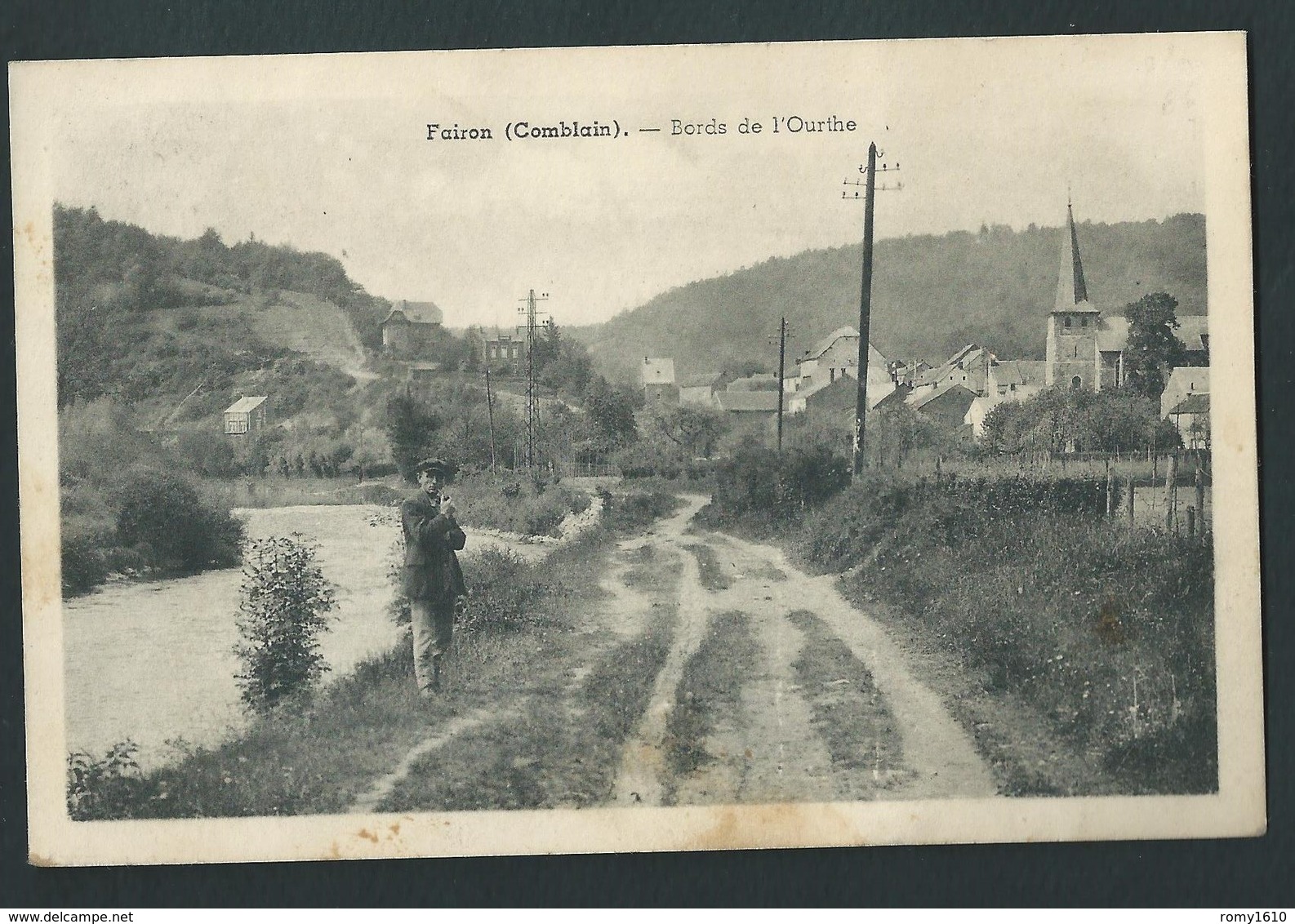 FAIRON. ( Comblain)  Bords De L'Ourthe. Animée. Circulé. - Hamoir